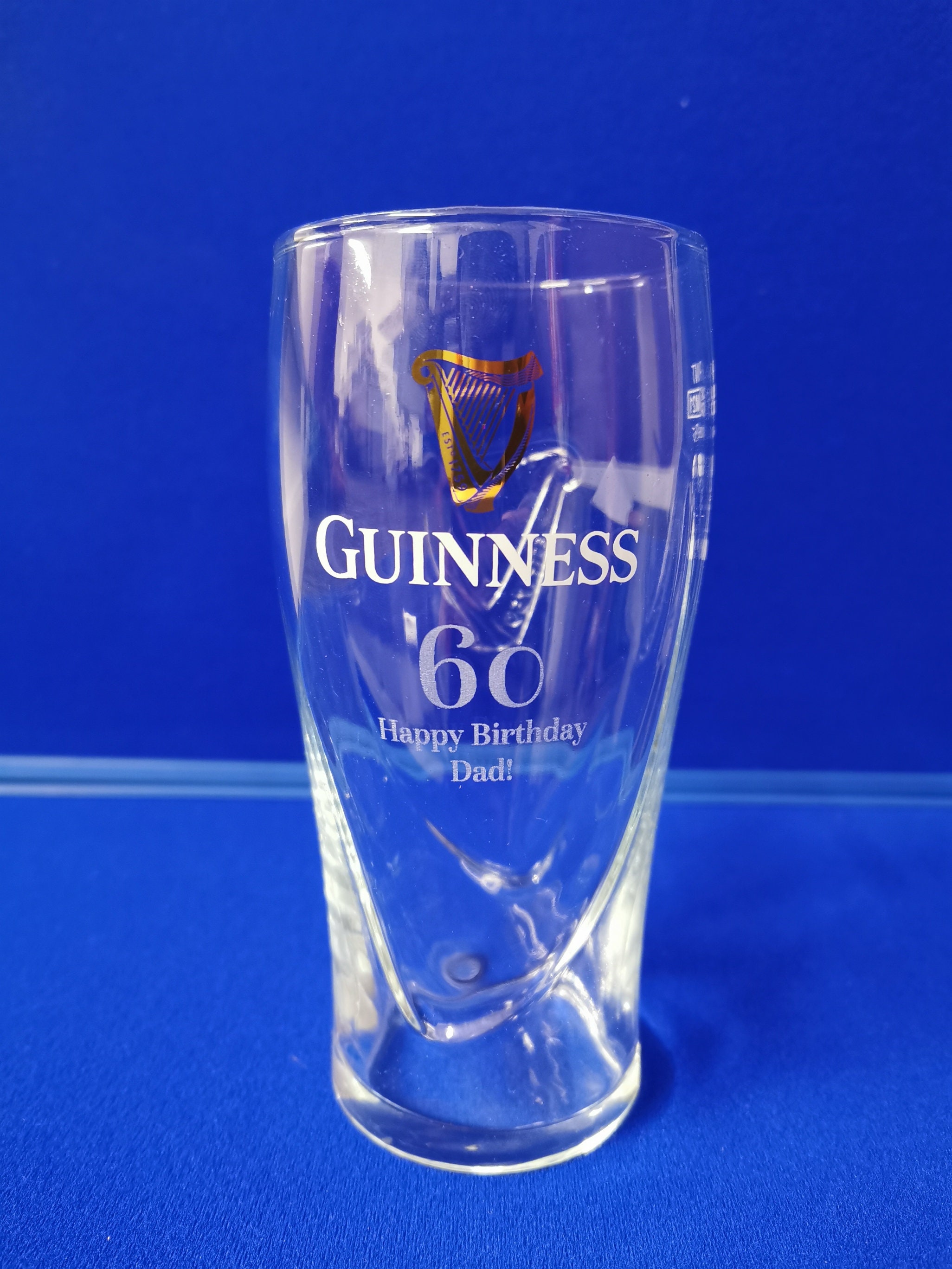 GUINNESS GRAVITY BEER PINT GLASS (SET OF 2) 6 Tall (16 oz)