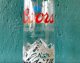 Personalised Engraved Birthday Coors Glass | 18th, 21st, 30th, 40th, 50th, 60th, 70th Birthday Gift | Perfect for Dad or Lager Lover