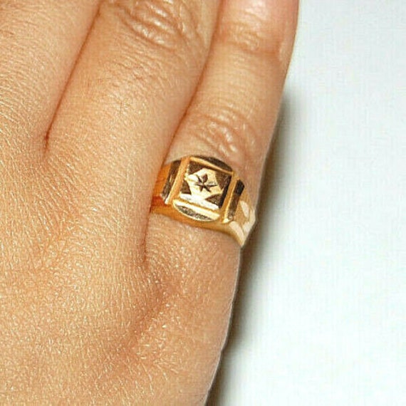 Manufacturer of New baby gold ring-kr29 | Jewelxy - 140111