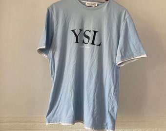 Saint Laurent Tshirt | Etsy Norway