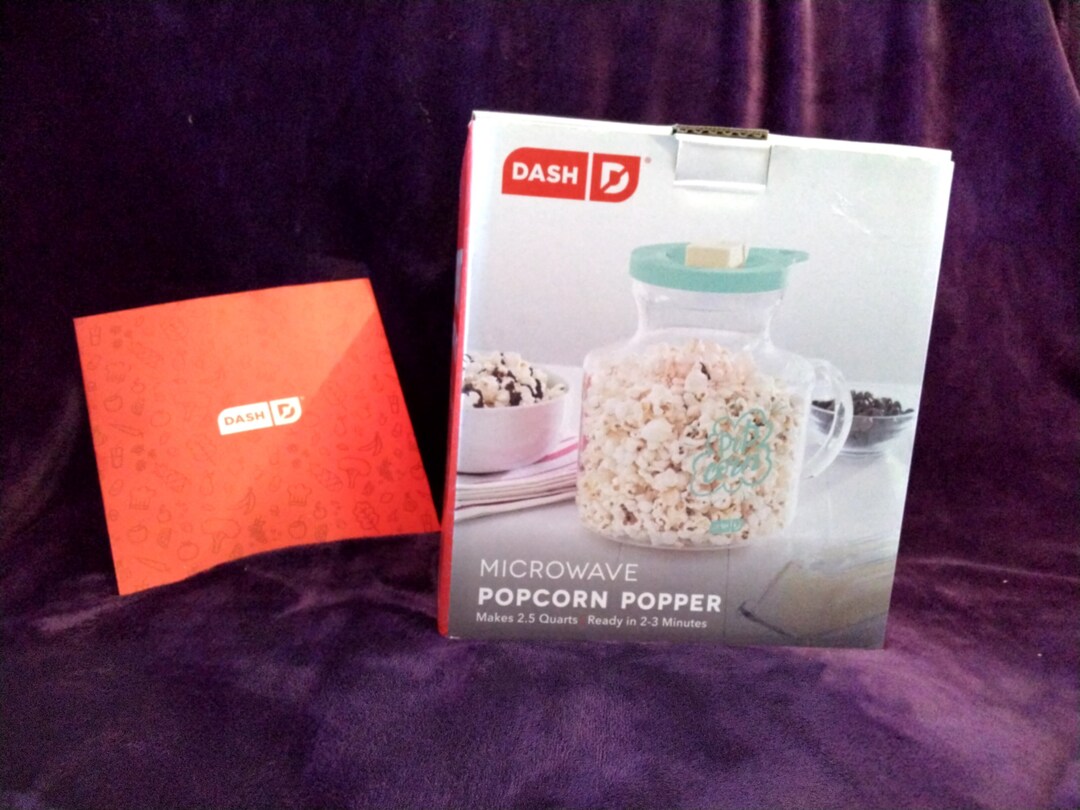Dash Microwave Popcorn Popper Etsy