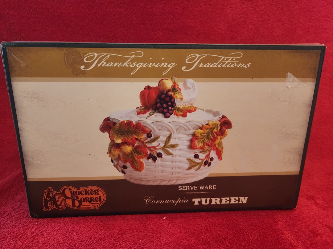 Cracker Barrel Thanksgiving Traditions Tureen Etsy