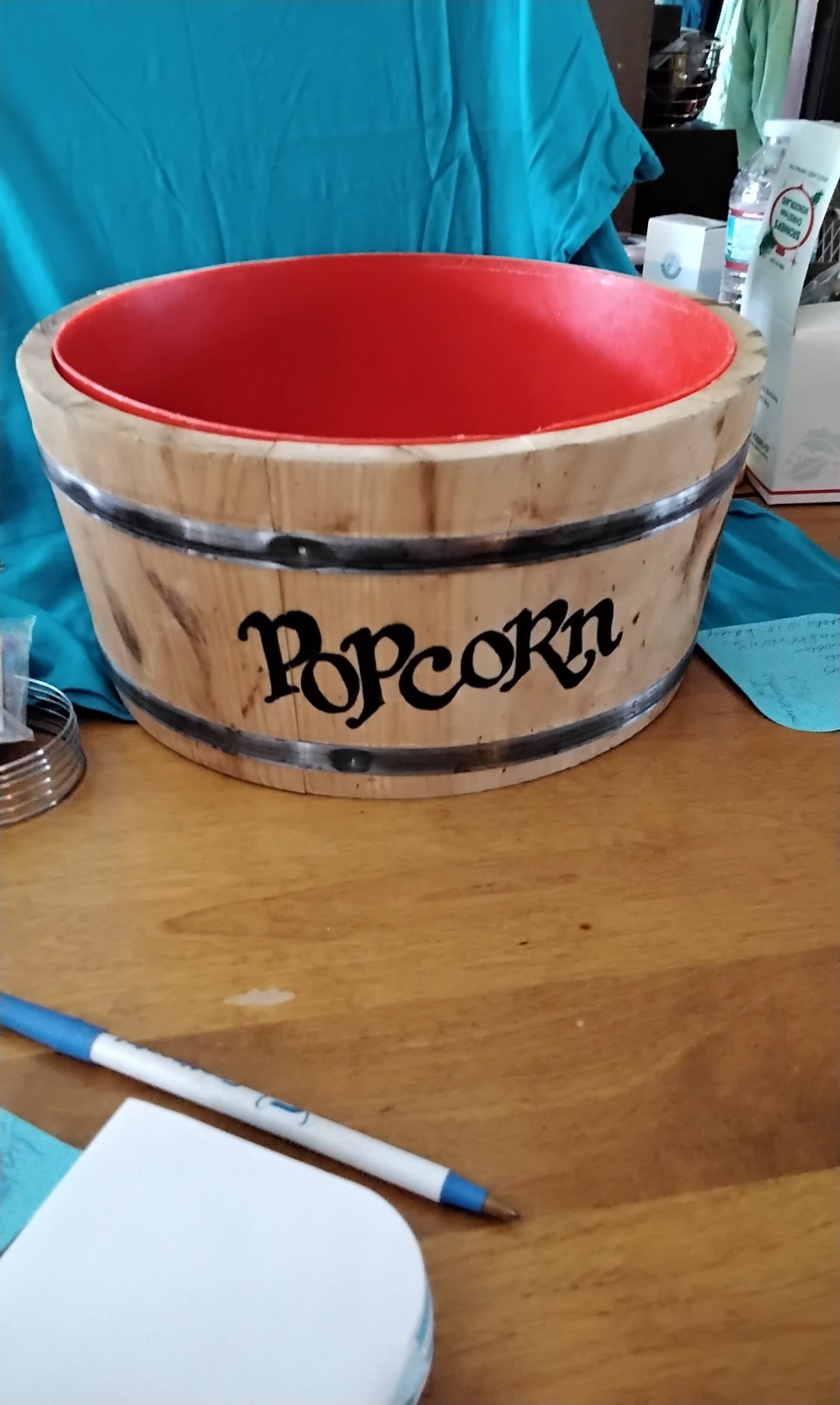 Vintage Spauding & Frost Popcorn Barrel Etsy