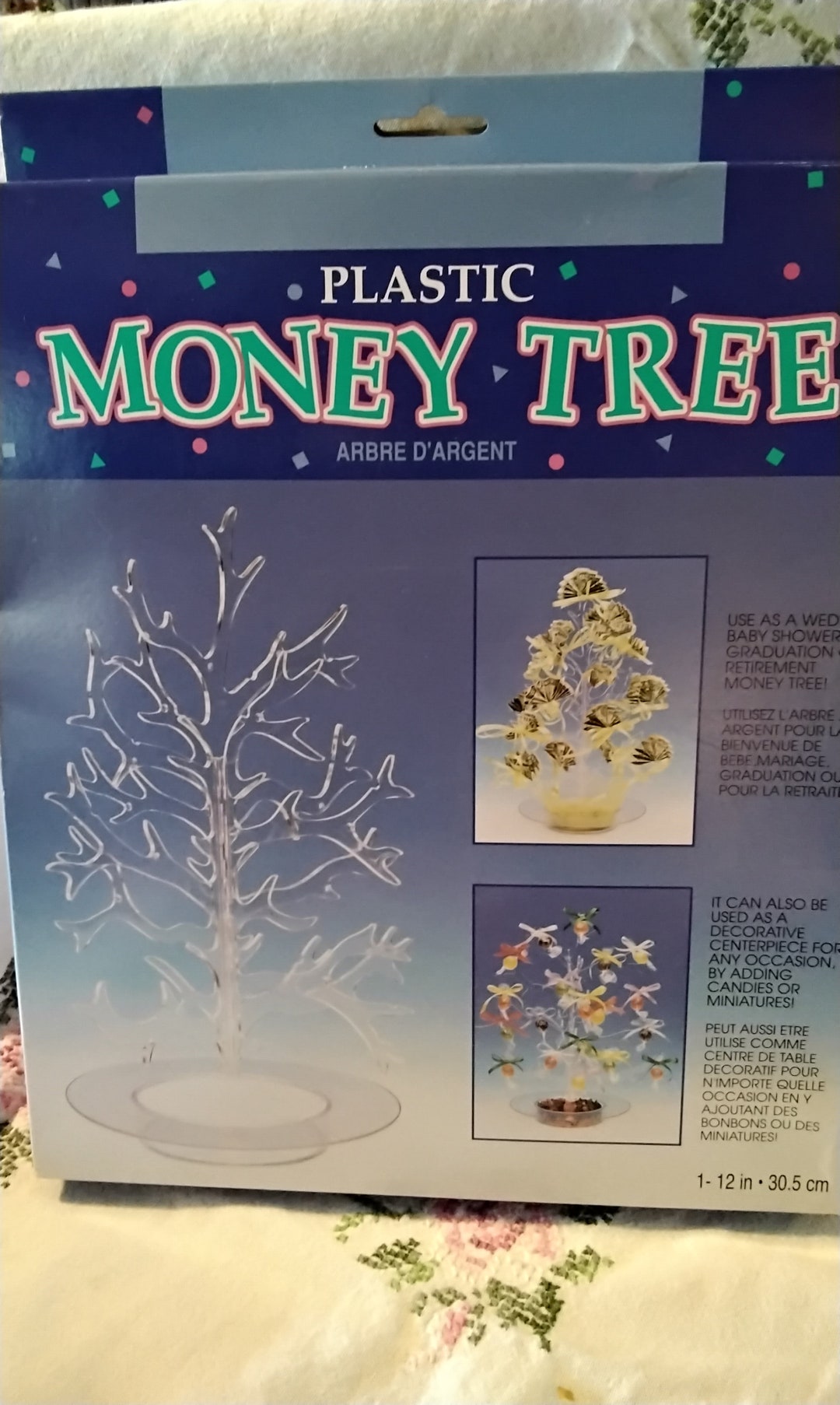 Plastic Money Tree Etsy