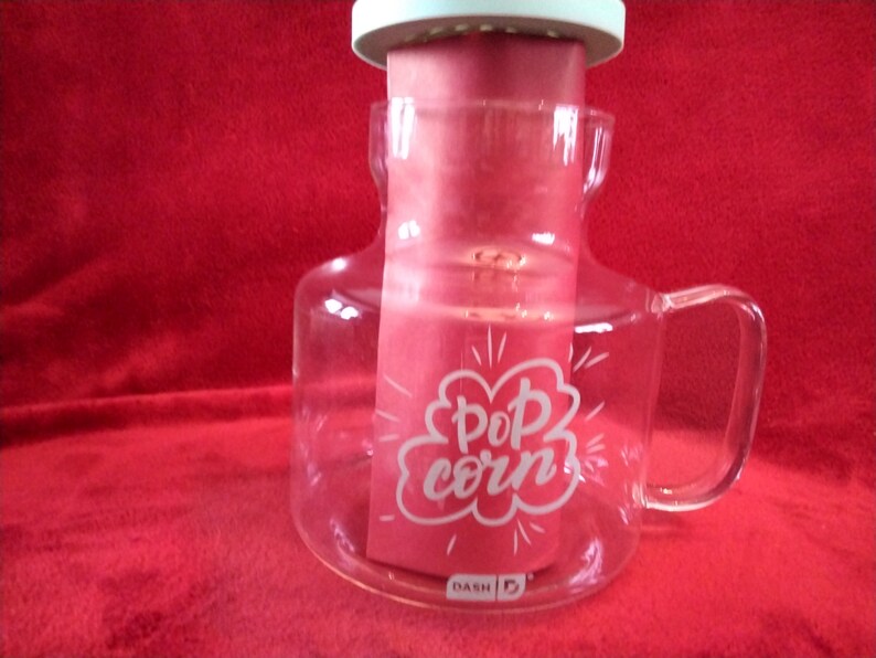 Dash Microwave Popcorn Popper Etsy