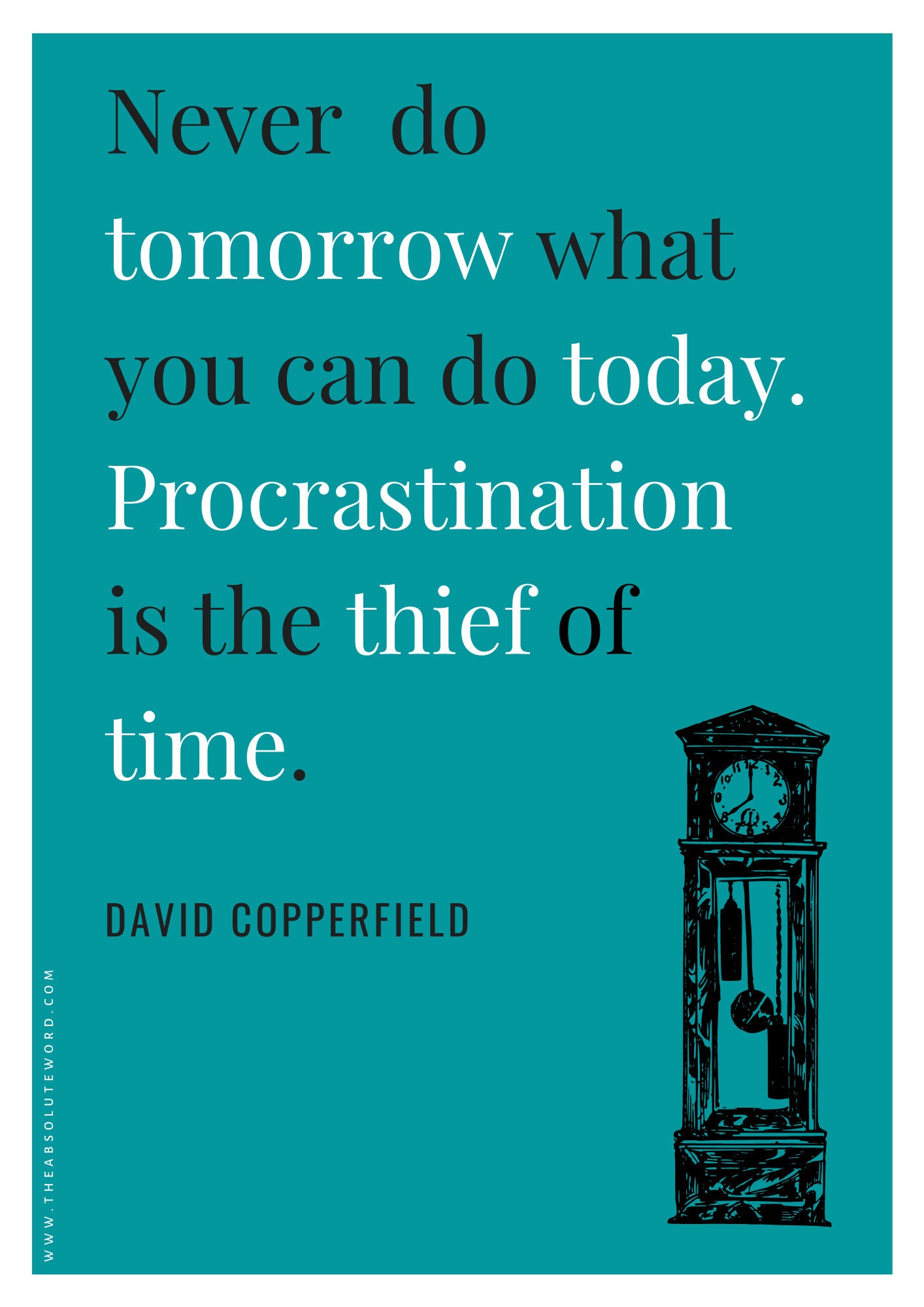 meaning of procrastination is the thief of time