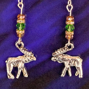 Moose Earrings