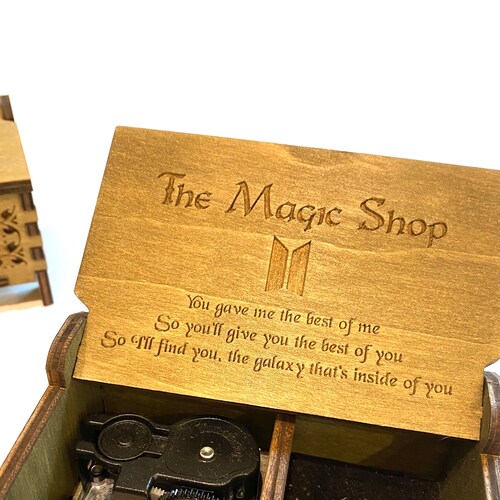 Buy BTS Magic Shop Music Box Online in India Etsy