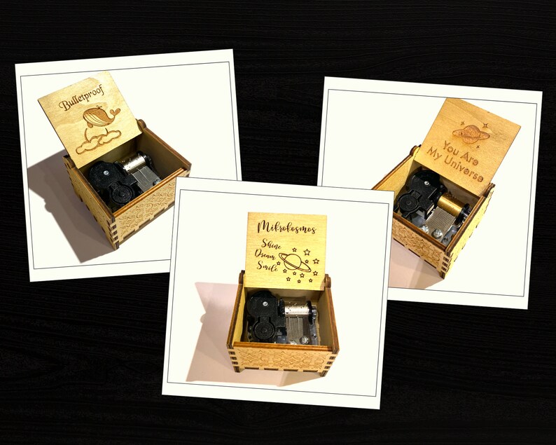 BTS Music Box Combo Gift Sets for Army Friends 9 BTS Tunes Etsy