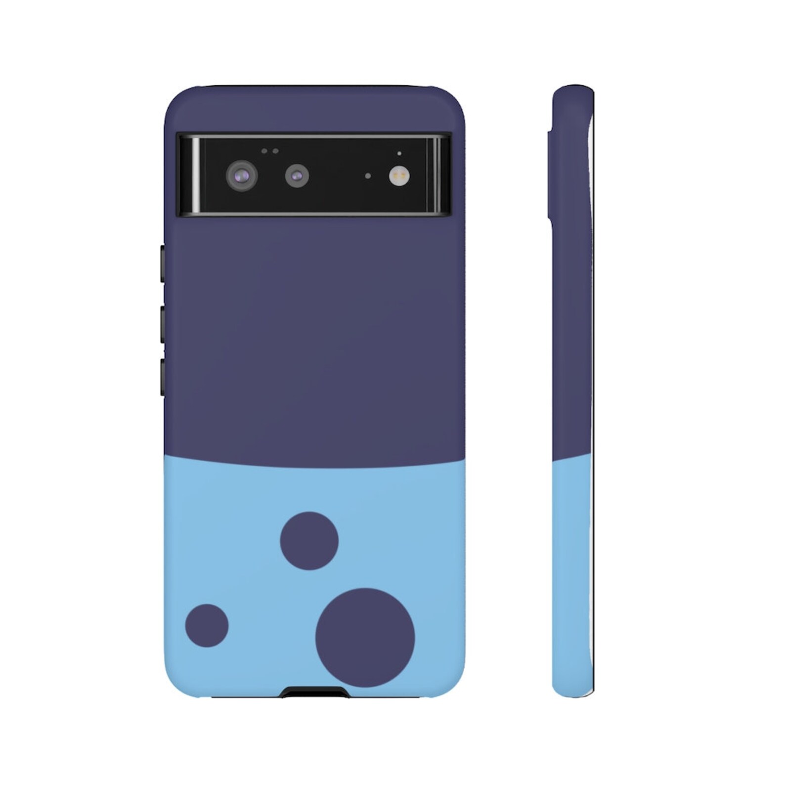 Bluey Inspired Cell Phone Case Minimalist Design Bluey Etsy