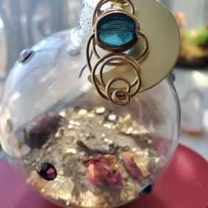 REAL Beach Sand from SALEM, MA - Witch Ball