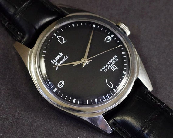Hmt janata black dial sales