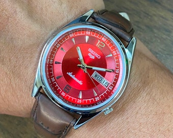 Vintage 1995 SEIKO 5M42-0H19 Kinetic Men's Quartz Watch - Etsy