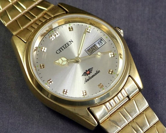 Citizen watches gold plated price clearance