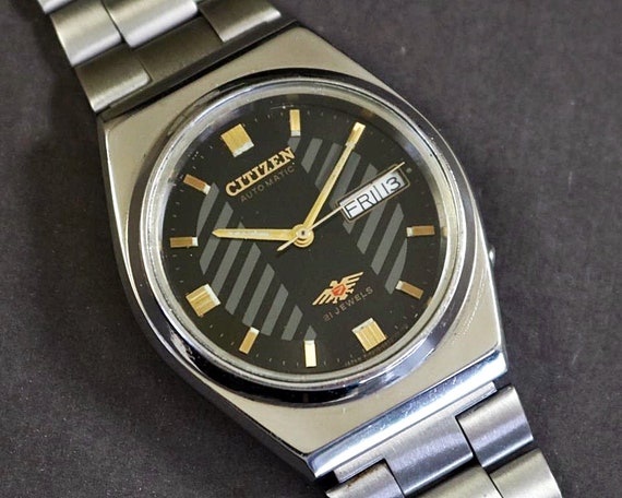 Ideaal porselein Samenwerken met Vintage Citizen Eagle 7 Automatic Mens Watch Cal 8200A Japan - Etsy Ideaal porselein Samenwerken met Vintage Citizen Eagle 7 Automatic Mens Watch Cal 8200A Japan - Etsy