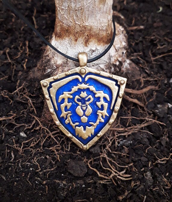 Warcraft Alliance Pendant, Necklace