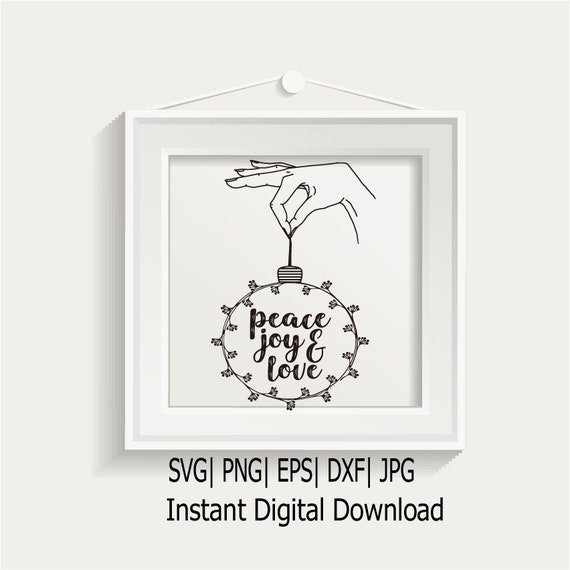 Christmas Ball Svg Jpg instant digital download Png Dxf Eps Christmas Ball Svg Jpg instant digital download Png Dxf Eps