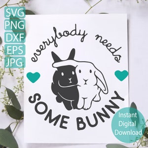 Bunny Svg – Easter Bunny Svg – Easter Cut Files - Rabbit Svg - Easter Svg - Rabbit Easter Svg - Rabbit Cut Files - Rabbit Silhouette - Peeps