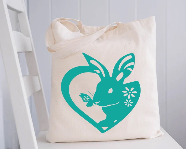 Bunny Svg Easter Bunny Svg Easter Cut Files Rabbit Svg - Etsy