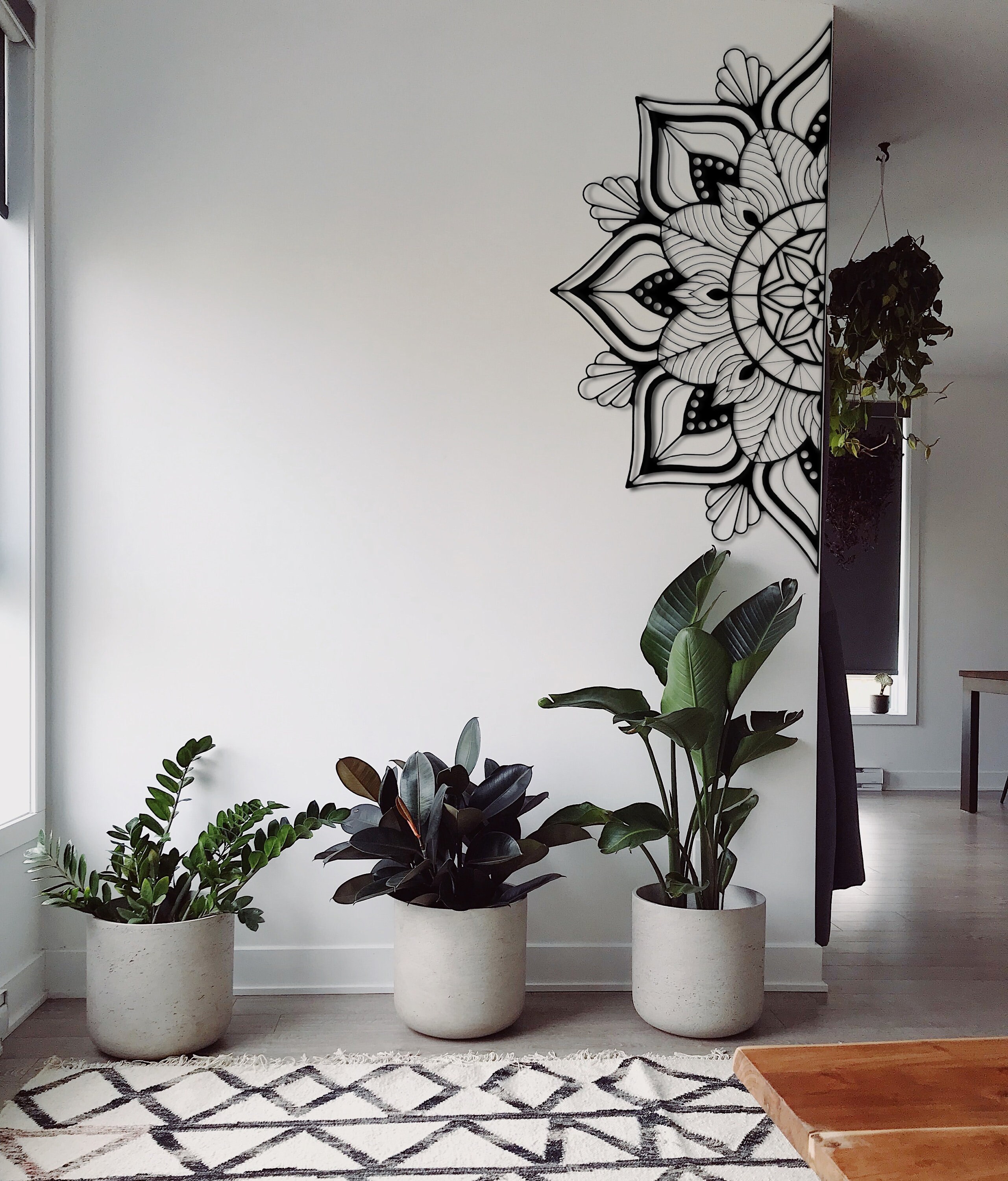 Metal Mandala Wall Decor, Metal Mandala Wall Art, Bohemian Art, Metal