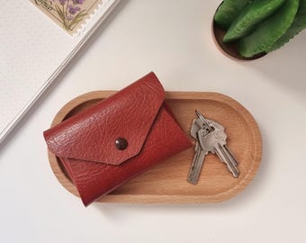 コインケース・小銭入れ [ATHE VANESSABRUNO] STAMP LEATHER ZIPPER COIN WALLET BK Accessories Small Leather Goods Vanessa Bruno