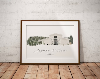 Custom Venue Illustration