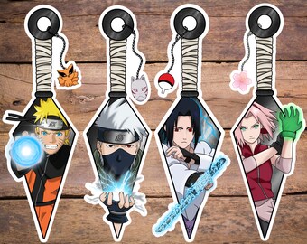 naruto bookmark etsy