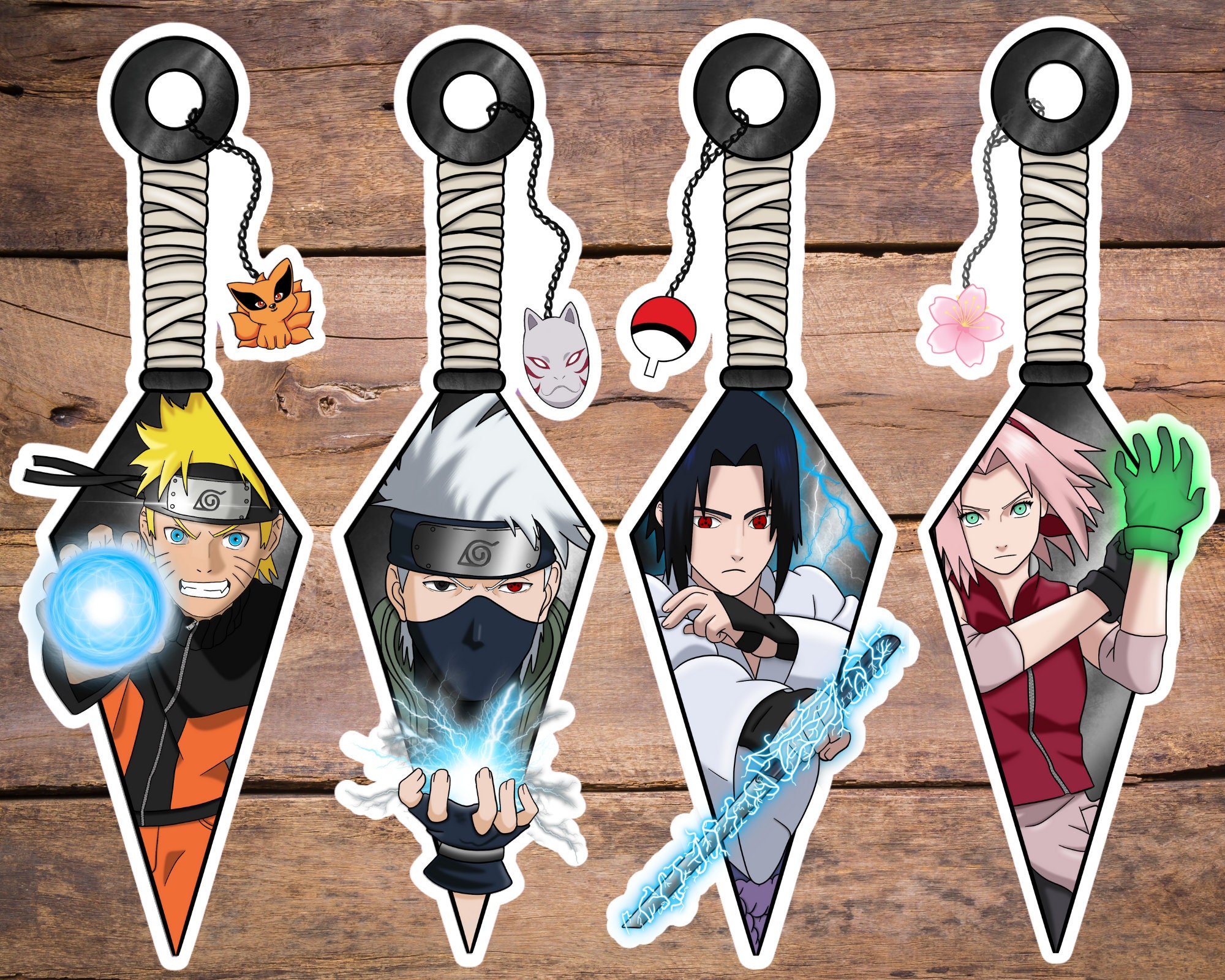 naruto bookmark etsy