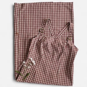 brown plaid overall dress Alamere Dress - Norfolk Plaid main image 1