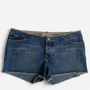 00s levi's】euro hakama denim shorts y2k Vintage Y2K Levi's Black