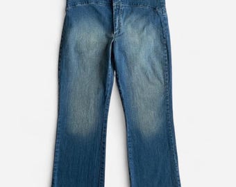 Guess vintage Y2K denim low rise capris