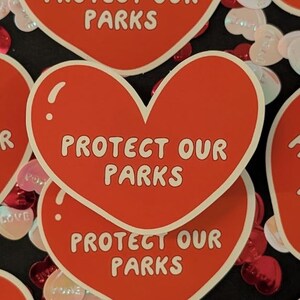 Adesivo Proteja Nossos Parques