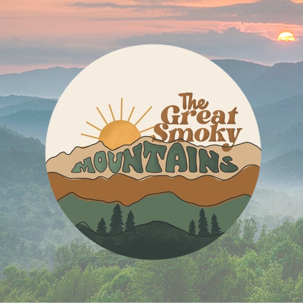 The Great Smoky Mountains National Park Sticker