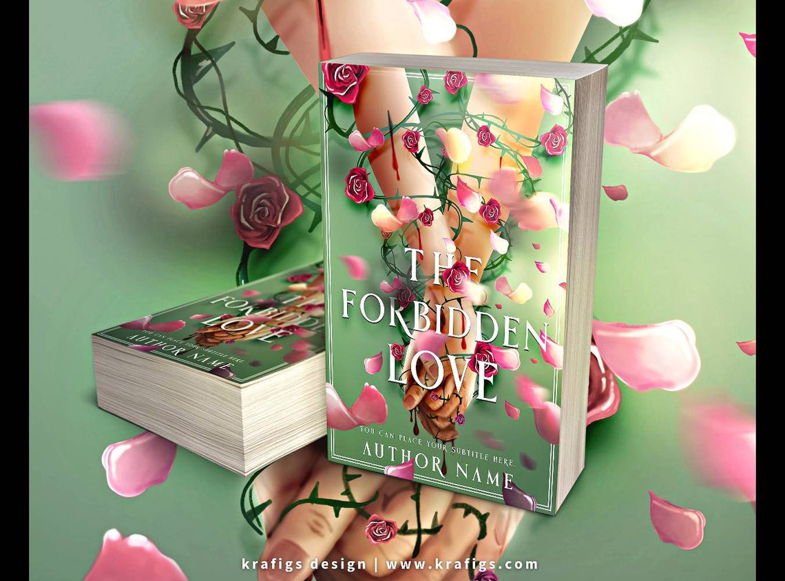 Premade Ebook Cover YA Dark Fantasy Book Cover Design Etsy