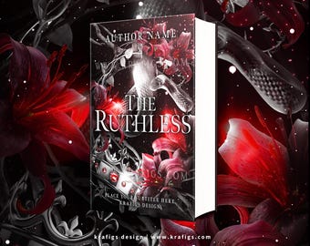 Dark Fantasy Romance Buchhülle, Dark Romantasy Buchhülle, Paranormal Romanze Ebook-Cover, Erwachsene Fantasy-Cover, Dark Academia-Cover