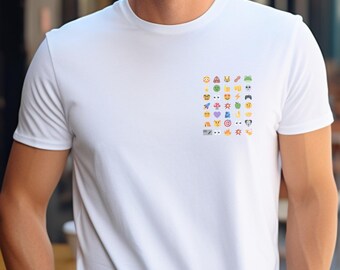 Emoji Timeline T-Shirt, DFV RK Kg, Roaring Kitty, Bourse Unisex T-Shirt, Day Trader Gift, Funny Investor Gift, Investing, Gamestop GME