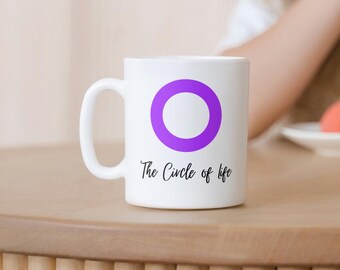 Circle of Life DRS Mug - DFV RK, Tasse à café drôle de bourse, Cadeau de day trader, Tasse d’investisseur, Cadeau d’investisseur drôle, Tasse d’investissement, Gamestop