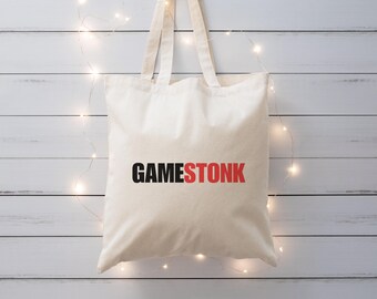 Sac fourre-tout GAMESTONK GME Hodl - DFV Roaring Kitty Keith Gill