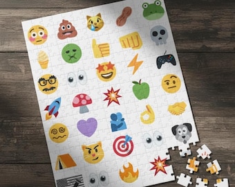 Puzzle chronologique Emoji | Mème boursier Roaring Kitty DFV GME | Cadeau pour day trader | Puzzle amusant sur l'investissement | Puzzle Hodl Ape WallStreetBets