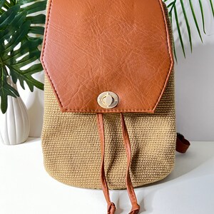 Sac à dos bohème hippie tissé à la main pour femme, sac à dos Wayuu en tricot main, sac à dos artistique tendance unique, sac à dos de voyage indépendant, cartable fait main