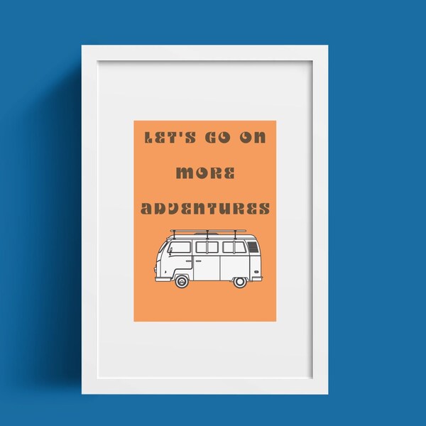 Campervan Wall Art Etsy