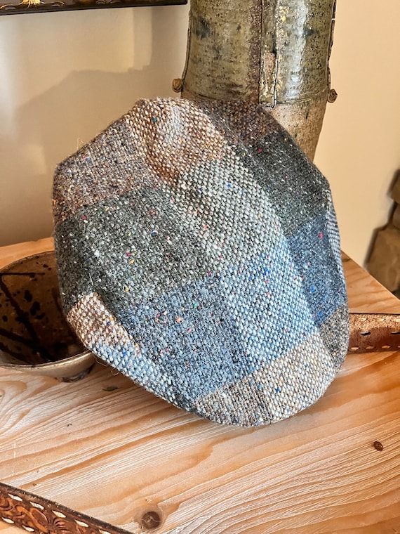 Donegal tweed woven in Ireland shandon flat hat