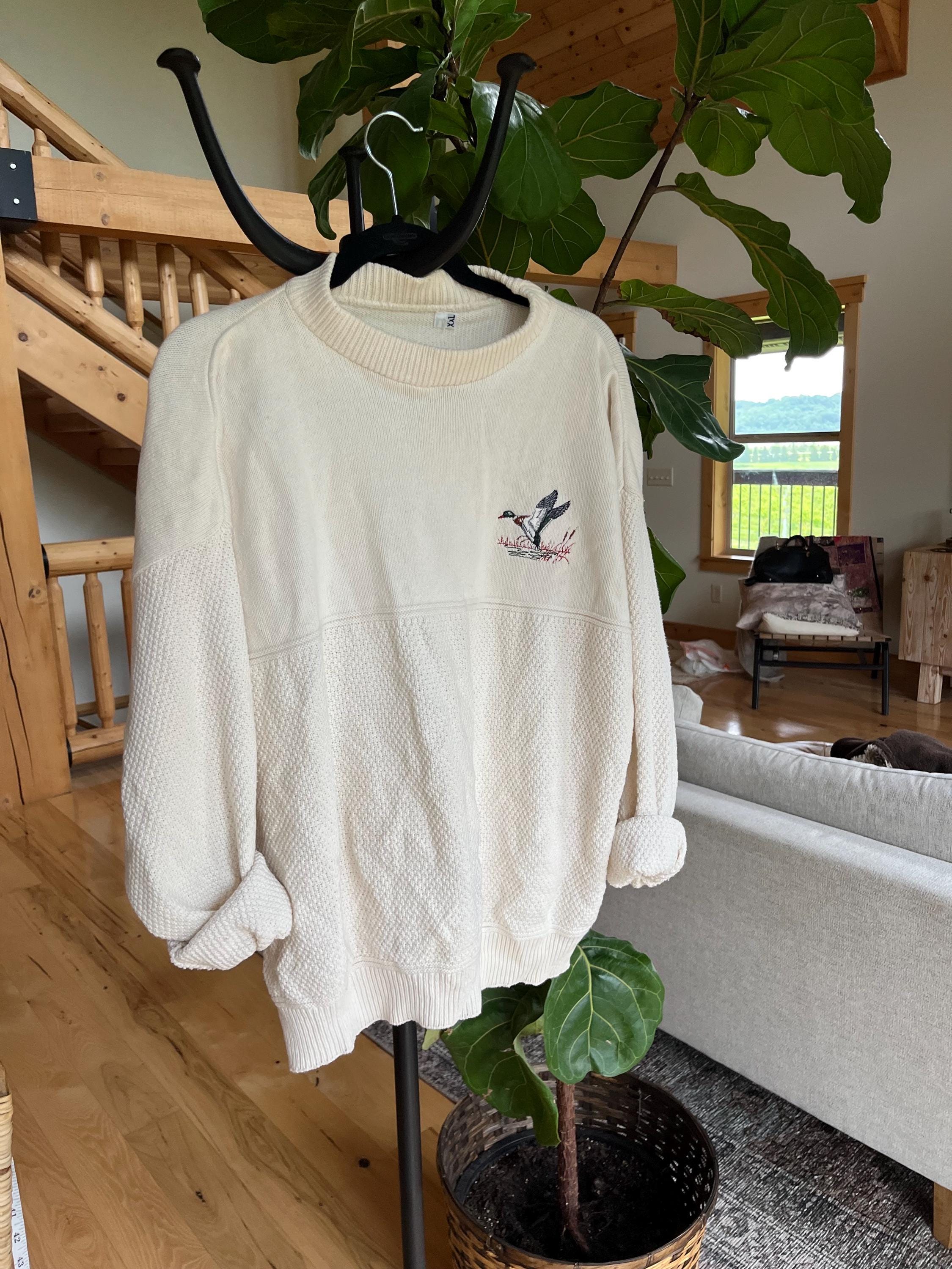 80s Duck Sweater - Etsy