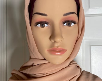 Chiffon hijab scarf wrap scarf shawl turban scarf