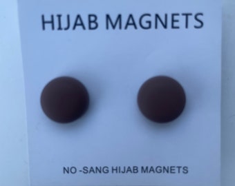 Hijab Schal Magnet Pin snag free magnetische Pin Brosche 2 Paar