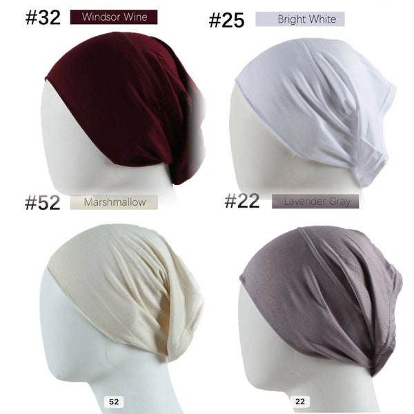 Women Hijab underscarf Cap Inner Cap, Bonnet underscarf
