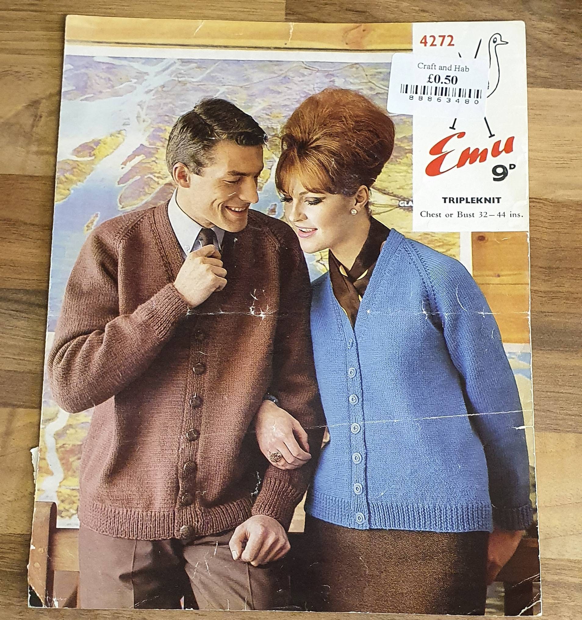 Vintage Emu Pattern   Etsy