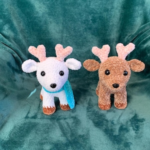 Reindeer Crochet Pattern - Amigurumi Pattern - Crochet Christmas Plushie