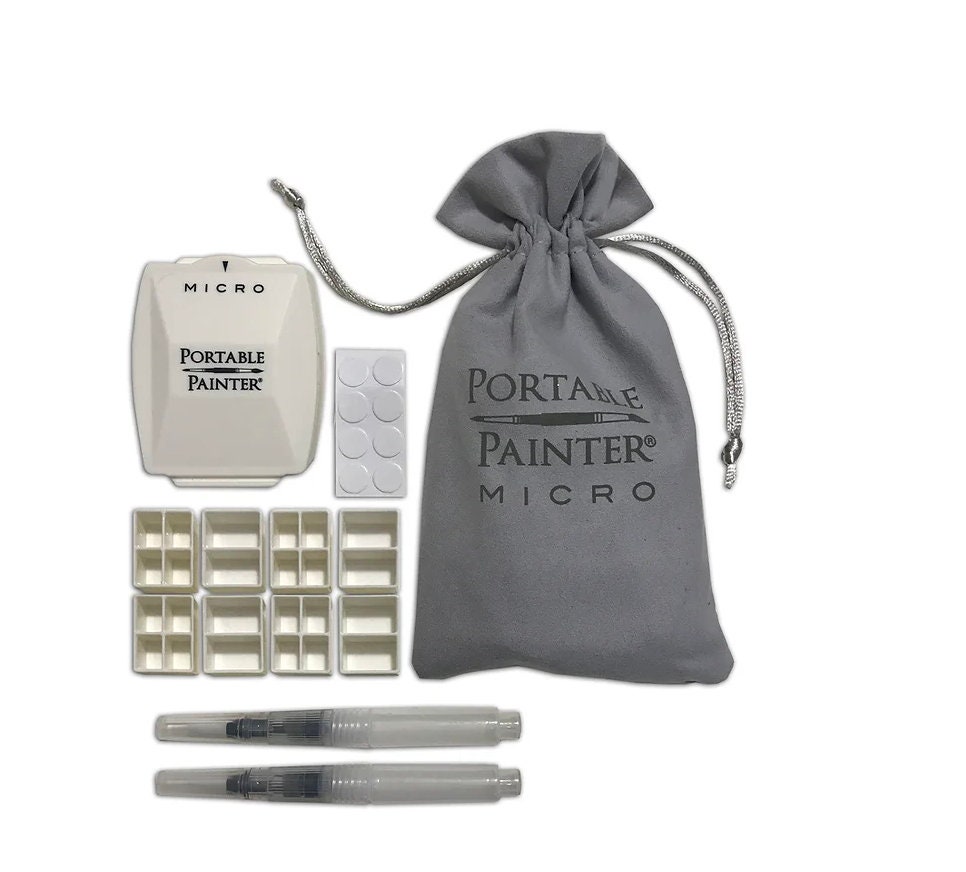 Micro Max Kit: Watercolor Travel Palette and Accessories