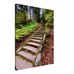 Canvas Print: Stairs at Lester Park, Duluth